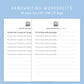 Handwriting Practice Sheets - Simplicity Font