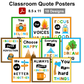 Classroom Quote Posters - Camping