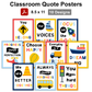 Classroom Quote Posters - Cute Transportation