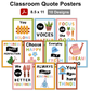 Classroom Quote Posters - Spring Garden
