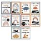 Amazing Work Coming Soon Posters - Neutral Rainbow