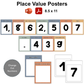 Place Value Posters - Neutral Rainbow | Editable