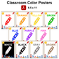 Classroom Color Posters - Nautical