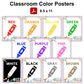 Classroom Color Posters - Pastel Science