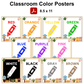 Classroom Color Posters - Spring Garden