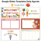 Google Slides Templates Daily Agenda - Spring Garden | Editable