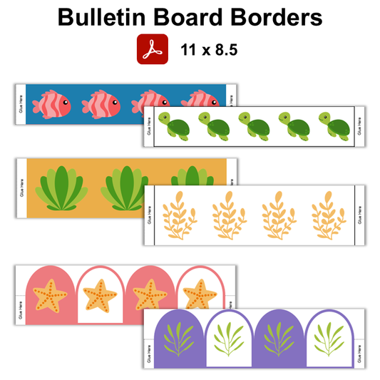 Bulletin Board Borders - Under the Sea