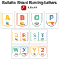 Bulletin Board Bunting Letters  - Space