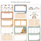 Google Slides Templates Daily Agenda - Neutral Rainbow | Editable