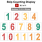 Skip Counting Display - Cute Christmas
