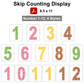Skip Counting Display - Hello Summer