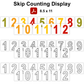 Skip Counting Display - Autumn Leaves