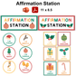 Affirmation Station - Cute Christmas | Editable