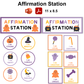 Affirmation Station - Purple Halloween | Editable