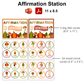 Affirmation Station - Hello Fall | Editable