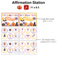 Affirmation Station - Purple Halloween | Editable