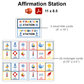 Affirmation Station - Nautical | Editable