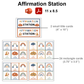 Affirmation Station - Neutral Rainbow | Editable
