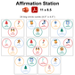Affirmation Station - Bright Christmas | Editable