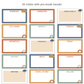 Google Slides Templates Daily Agenda - Neutral Rainbow | Editable