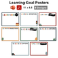 Learning Goal Posters - Little Town | Editable