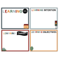 Learning Goal Posters - Little Town | Editable