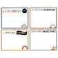 Learning Goal Posters - Neutral Rainbow | Editable