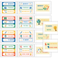 Teacher Trolley Cart Labels - School Supplies | Editable
