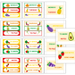 Teacher Trolley Cart Labels - Healthy Eating | Editable