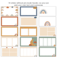Google Slides Templates Daily Agenda - Neutral Rainbow | Editable