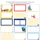 Google Slides Templates Daily Agenda - Cute Transportation | Editable