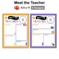 Meet the Teacher - Under the Sea | Editable