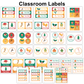 Classroom Labels - Cute Christmas | Editable