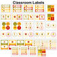Classroom Labels - Autumn Leaves | Editable
