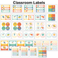 Classroom Labels - Space | Editable
