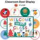 Classroom Door Display - Bright Christmas | Editable