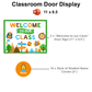Classroom Door Display - Camping | Editable