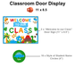 Classroom Door Display - Cute Dinosaur | Editable
