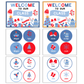 Classroom Door Display - Blue Winter | Editable