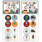 Classroom Door Display - Little Town | Editable