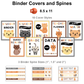 Binder Covers and Spines - Little Cat | Editable