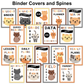 Binder Covers and Spines - Little Cat | Editable