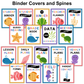 Binder Covers and Spines - Under the Sea | Editable