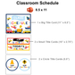 Classroom Schedule - Cute Transportation | Editable