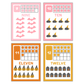 Classroom Number Posters - Pink Halloween