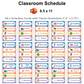 Classroom Schedule - Under the Sea | Editable