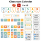 Classroom Calendar - Happy Easter | Editable