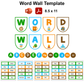 Word Wall Template - Camping | Editable