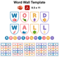 Word Wall Template - Under the Sea | Editable