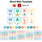 Word Wall Template - Summer Beach | Editable